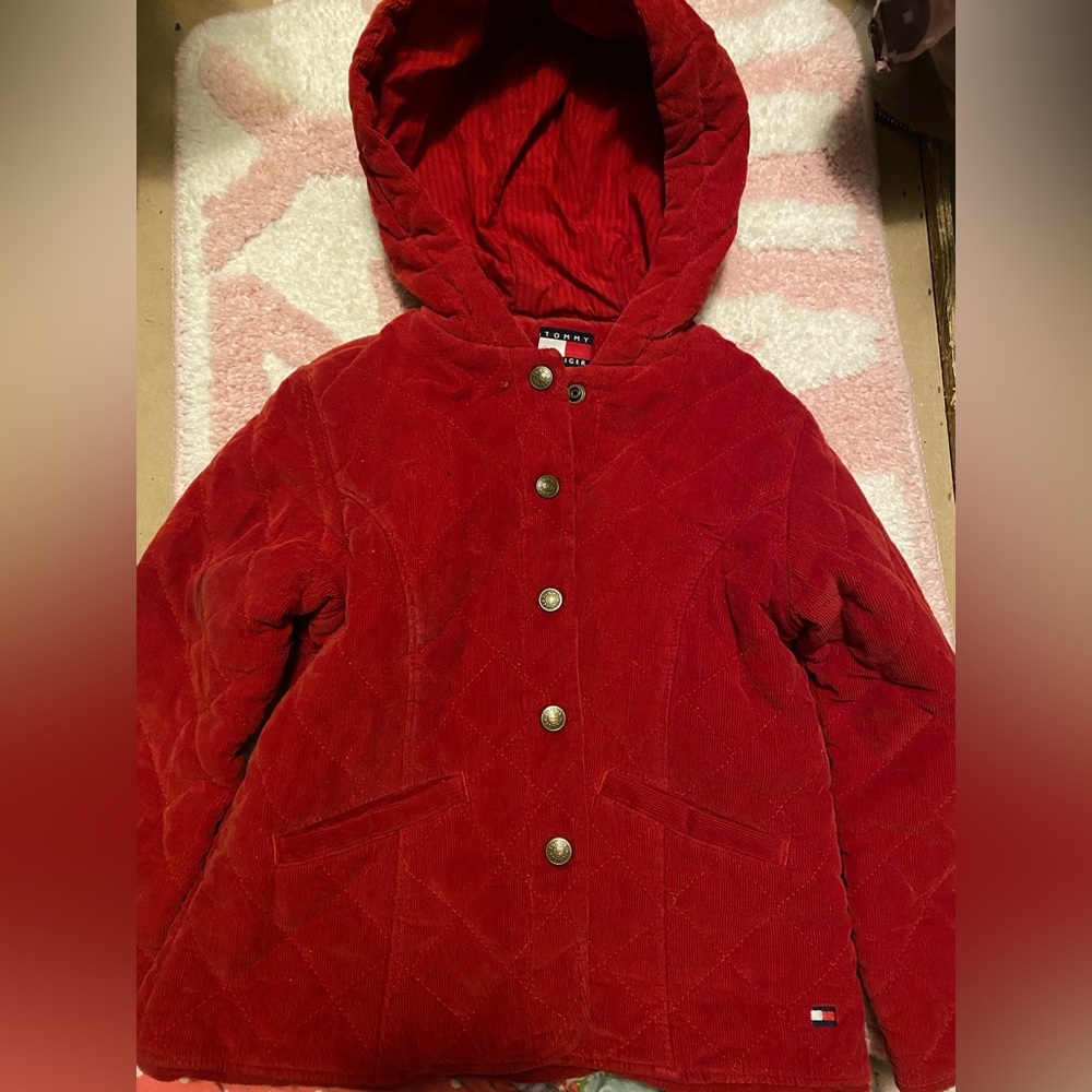 Tommy Hilfer Read coat size 4t good condition